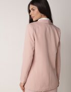new collection Sacou Roz închis Decorat cu Imitație de Buzunare Sovzedi