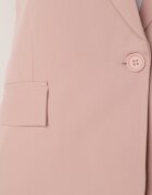 new collection Sacou Roz închis Decorat cu Imitație de Buzunare Sovzedi