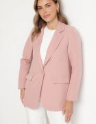 new collection Sacou Roz la un rând de nasturi cu model în dungi Viviella