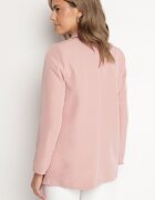 new collection Sacou Roz la un rând de nasturi cu model în dungi Viviella