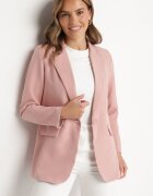 new collection Sacou Roz la un rând de nasturi cu model în dungi Viviella