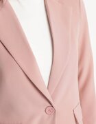 new collection Sacou Roz la un rând de nasturi cu model în dungi Viviella