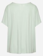 new collection Tricou Verde deschis din Vâscoză cu Croi Lăbat Liosma