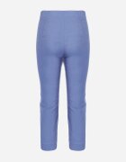 new fashion Pantaloni Albaștri trei sferturi cu elastic în talie și legătură Cidasara