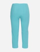 new fashion Pantaloni Mentă 3/4 cu talie elastică și legătură Cidasara