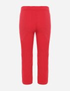 new fashion Pantaloni Roșii 3/4 cu bandă elastică în talie și șnur Cidasara
