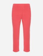 new fashion Pantaloni roz lungime 3/4 cu talie elastică și șnur Cidasara