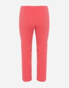 new fashion Pantaloni roz lungime 3/4 cu talie elastică și șnur Cidasara