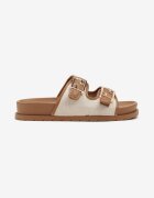 nm Papuci maro casual cu barete cu catarame Redunise