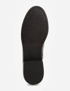 orena paris Botine clasice cu talpă joasă (tip chelsea) cu inserție din material elastic Baument Negre
