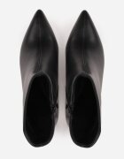 orena paris Botine minimaliste cu toc mic și vârf ascuțit Bavin Negre