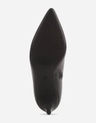 orena paris Botine minimaliste cu toc mic și vârf ascuțit Bavin Negre