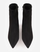 orena paris Botine pe toc stiletto tip kitten cu gambă mulată Jesperassa Negre