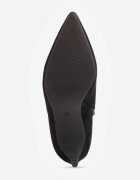 orena paris Botine pe toc stiletto tip kitten cu gambă mulată Jesperassa Negre