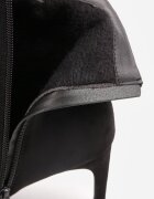 orena paris Botine pe toc stiletto tip kitten cu gambă mulată Jesperassa Negre