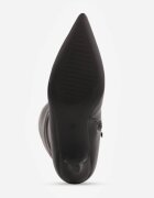 orena paris Cizme pe toc cui cu carâmb larg Nkiruka Negre