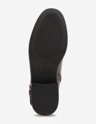 orena paris Ghete Casual cu Toc Plat Ornam. cu Dungă și Cataramă Adgiro Maro