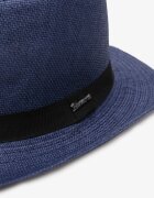  Pălărie împletită stil fedora bleumarin Cresesa
