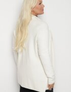 palma Cardigan Bej deschis cu Bumbac și Vâscoză Decorat cu Franjuri Velanise