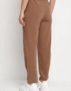 palma Pantaloni Maro de Bumbac cu Talie Înaltă Melili