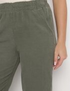 palma Pantaloni Verde închis Din bumbac Cu talie înaltă Melili