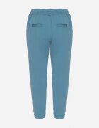  Pantaloni Albaștri 3/4 cu elastic în talie și buzunare Saivie