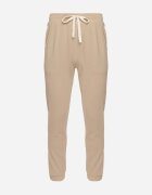  Pantaloni de trening Bej închis cu bumbac și șnururi Arlania