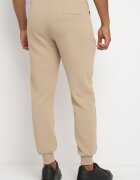  Pantaloni de trening Bej închis din bumbac cu talie înaltă Arliera