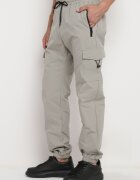  Pantaloni de trening Gri Cargo cu Buzunare Largi Rerilena