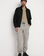  Pantaloni de trening Gri Cargo cu Buzunare Largi Rerilena