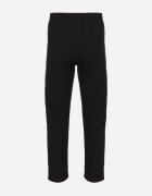  Pantaloni de Trening Negri din Bumbac cu Talie Înaltă și Șireturi Decorative Arsiala