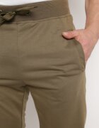  Pantaloni de trening Verde închis cu șnur în talie și talie înaltă Aricasa