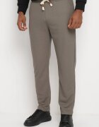  Pantaloni de trening verzi cu bumbac cu talie înaltă și șnururi decorative Arsiala