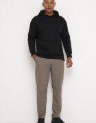  Pantaloni de trening verzi cu bumbac cu talie înaltă și șnururi decorative Arsiala