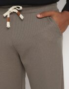  Pantaloni de trening verzi cu bumbac cu talie înaltă și șnururi decorative Arsiala