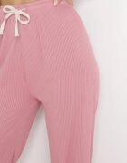  Pantaloni Roz cu elastic în talie și șnur Trivisa