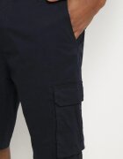  Pantaloni scurți albaștri din bumbac Cargo cu buzunare laterale Vikiitae