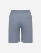  Pantaloni scurți Albastru deschis de bumbac cu elastic în talie cu talie înaltă Nisalia