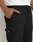  Pantaloni scurți Bleumarin din bumbac tip cargo cu buzunare cu capse Tiasola