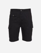  Pantaloni scurți Bleumarin din bumbac tip cargo cu buzunare cu capse Tiasola