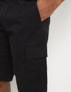  Pantaloni scurți Cargo Negri din Bumbac Vikiitori