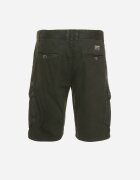  Pantaloni scurți Clasici verde închis de bumbac cu talie înaltă Ivoolia