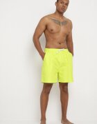  Pantaloni scurți de baie galbeni cu elastic în talie până la genunchi cu buzunare Clinesta