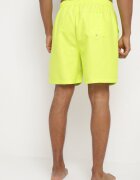  Pantaloni scurți de baie galbeni cu elastic în talie până la genunchi cu buzunare Clinesta