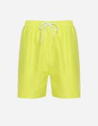  Pantaloni scurți de baie galbeni cu elastic în talie până la genunchi cu buzunare Clinesta