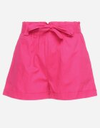  Pantaloni scurți Fucsia cu elastic în talie și curea din material Filalilena