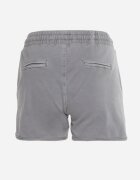  Pantaloni scurți gri de bumbac cu elastic în talie Cazorea