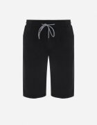  Pantaloni scurți Negri Casual cu șiret și elastic în talie Nasine