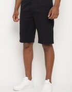  Pantaloni scurți Negri Clasici cu elastic în talie cu șnur pe interior Piofina