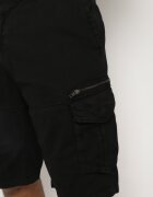  Pantaloni scurți negri clasici de bumbac cu talie înaltă Ivoolia